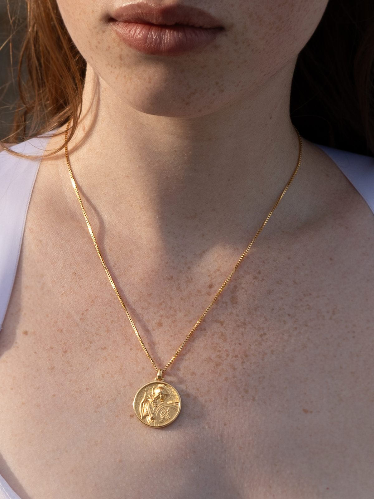 Athena - Halskette - Vermeil