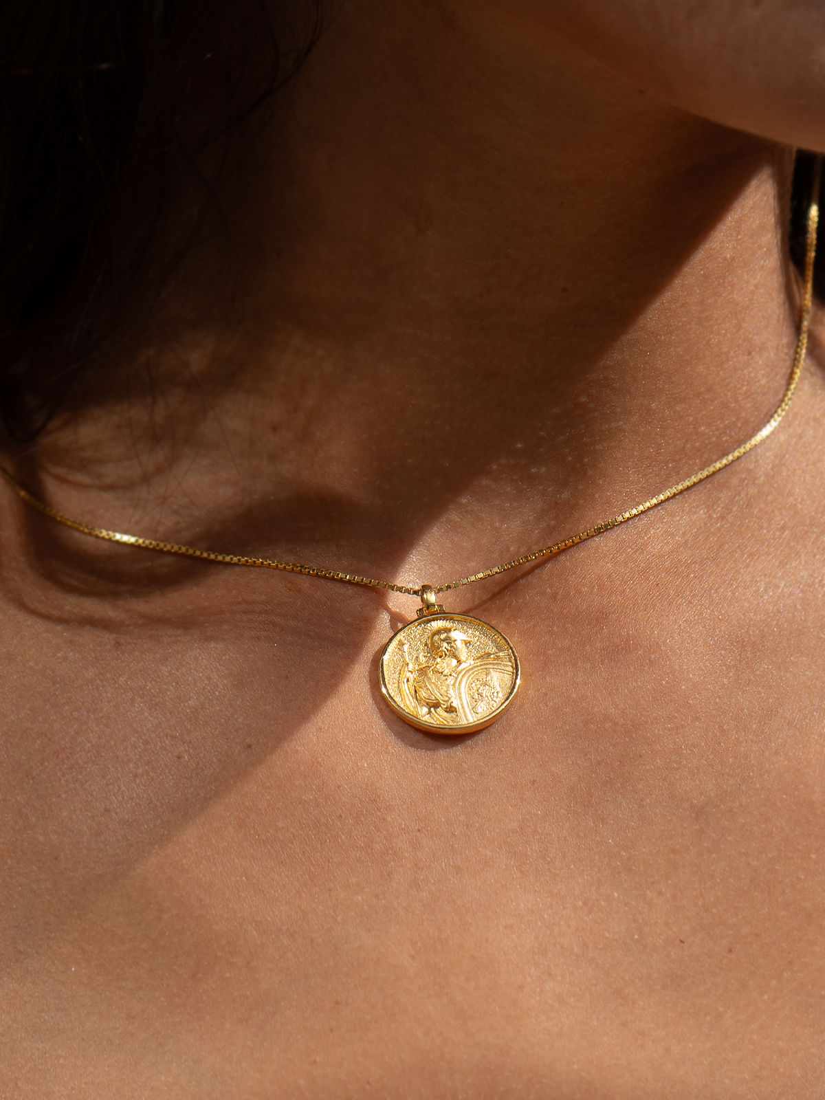 Athena - Halskette - Vermeil