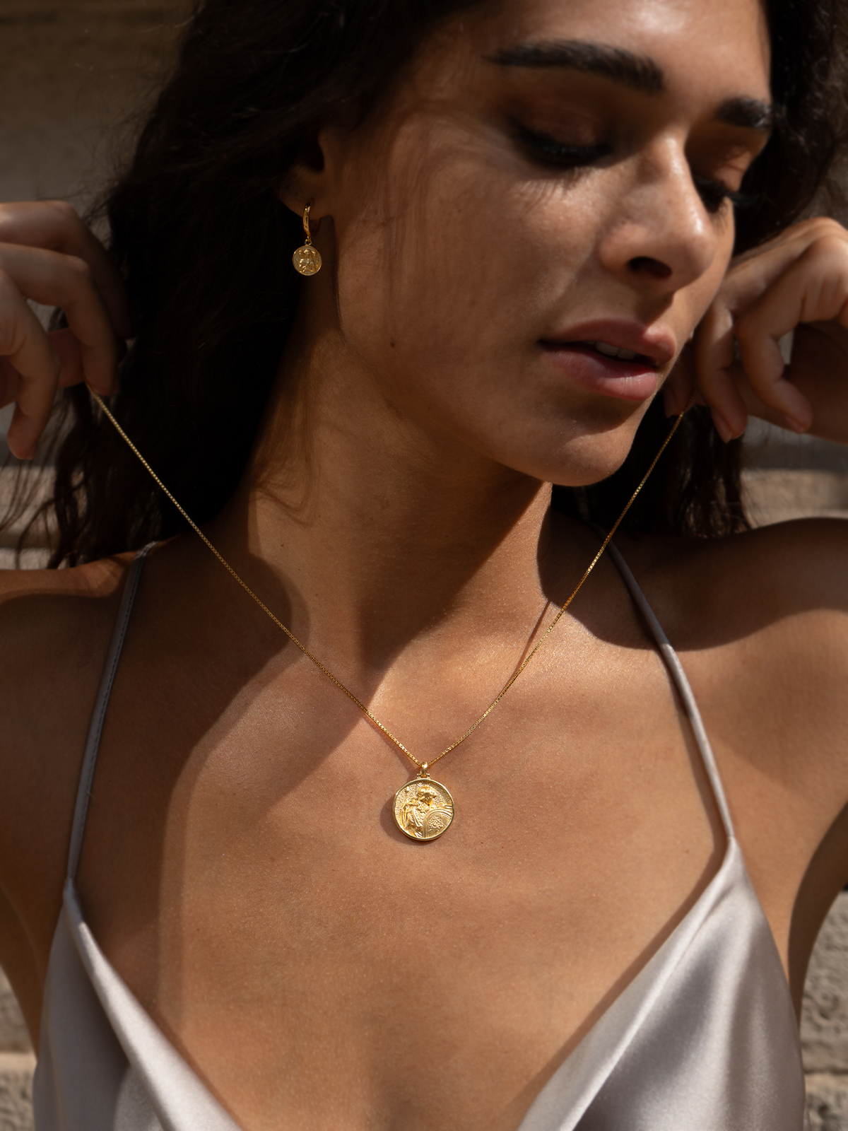 Athena - Halskette - Vermeil