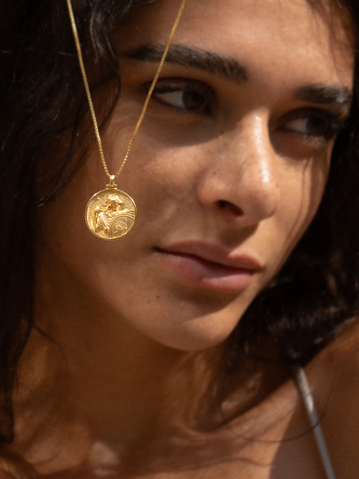 Athena - Halskette - Vermeil