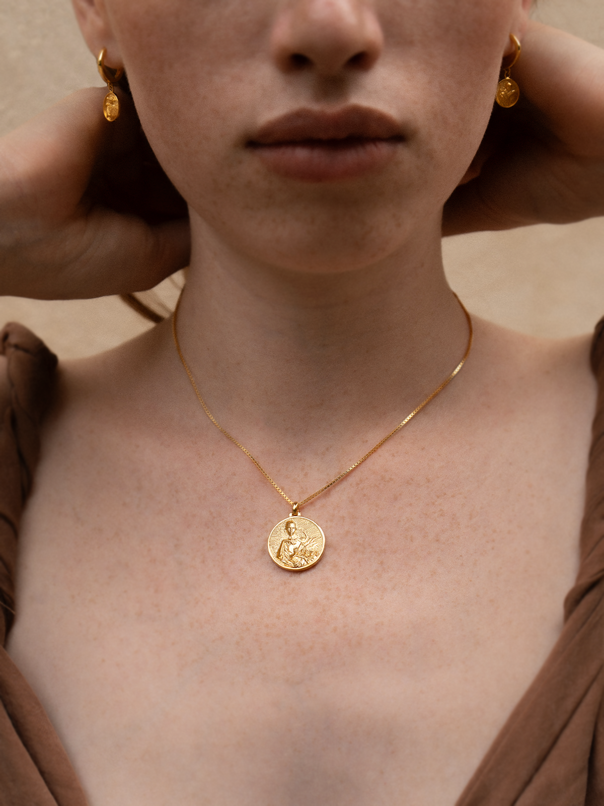 Déméter - Collier - Vermeil