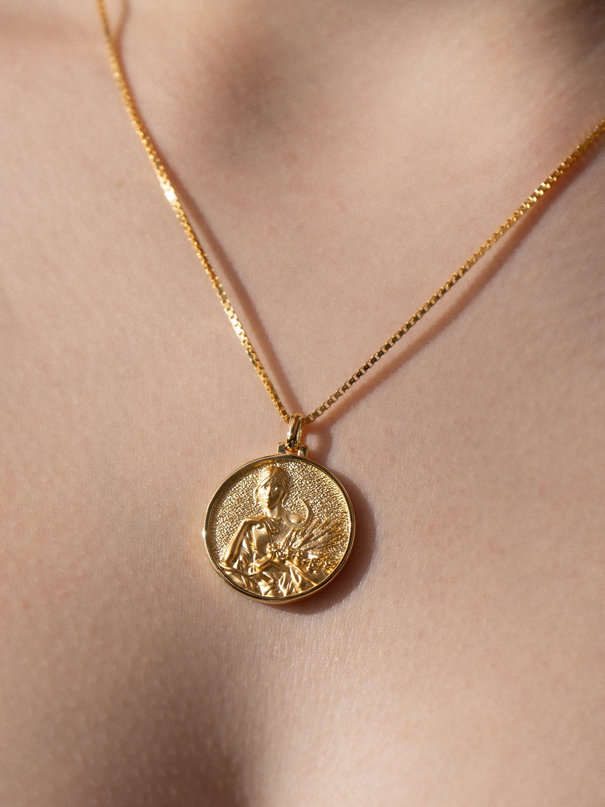 Déméter - Collier - Vermeil