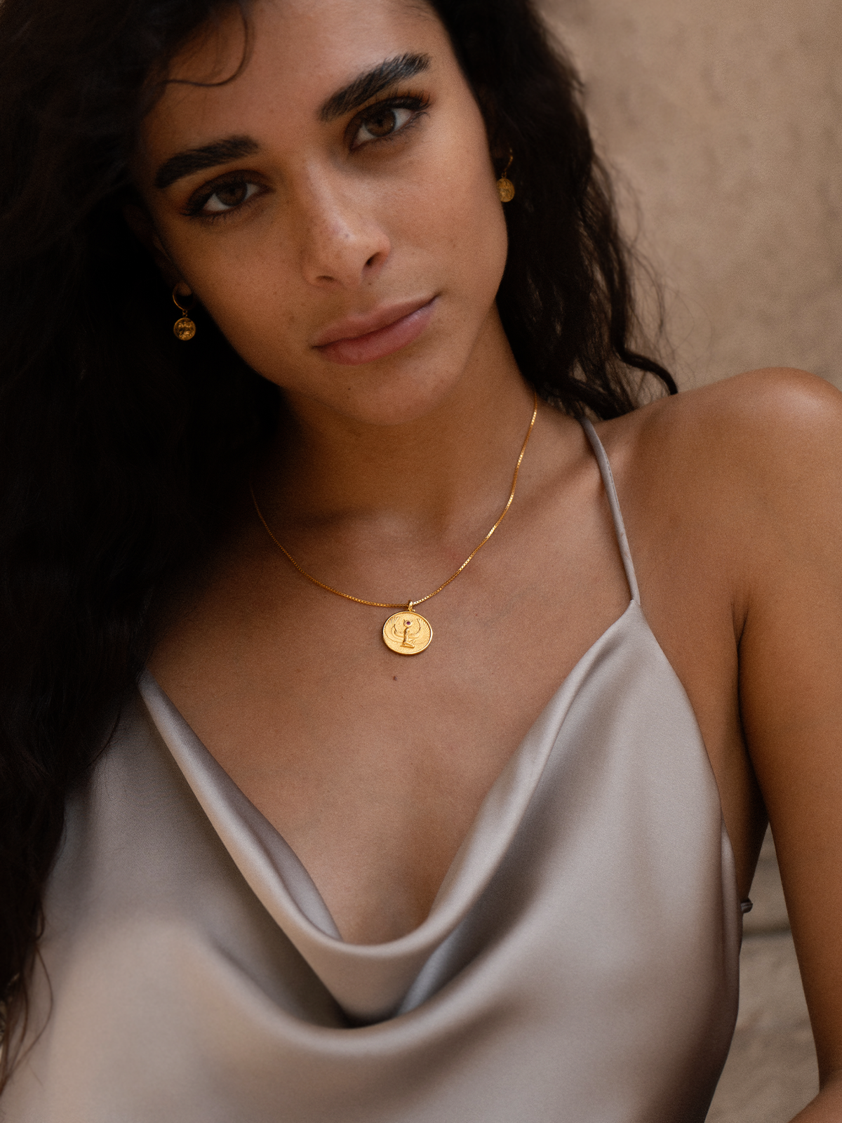 Isis Ruby - Collier - Vermeil
