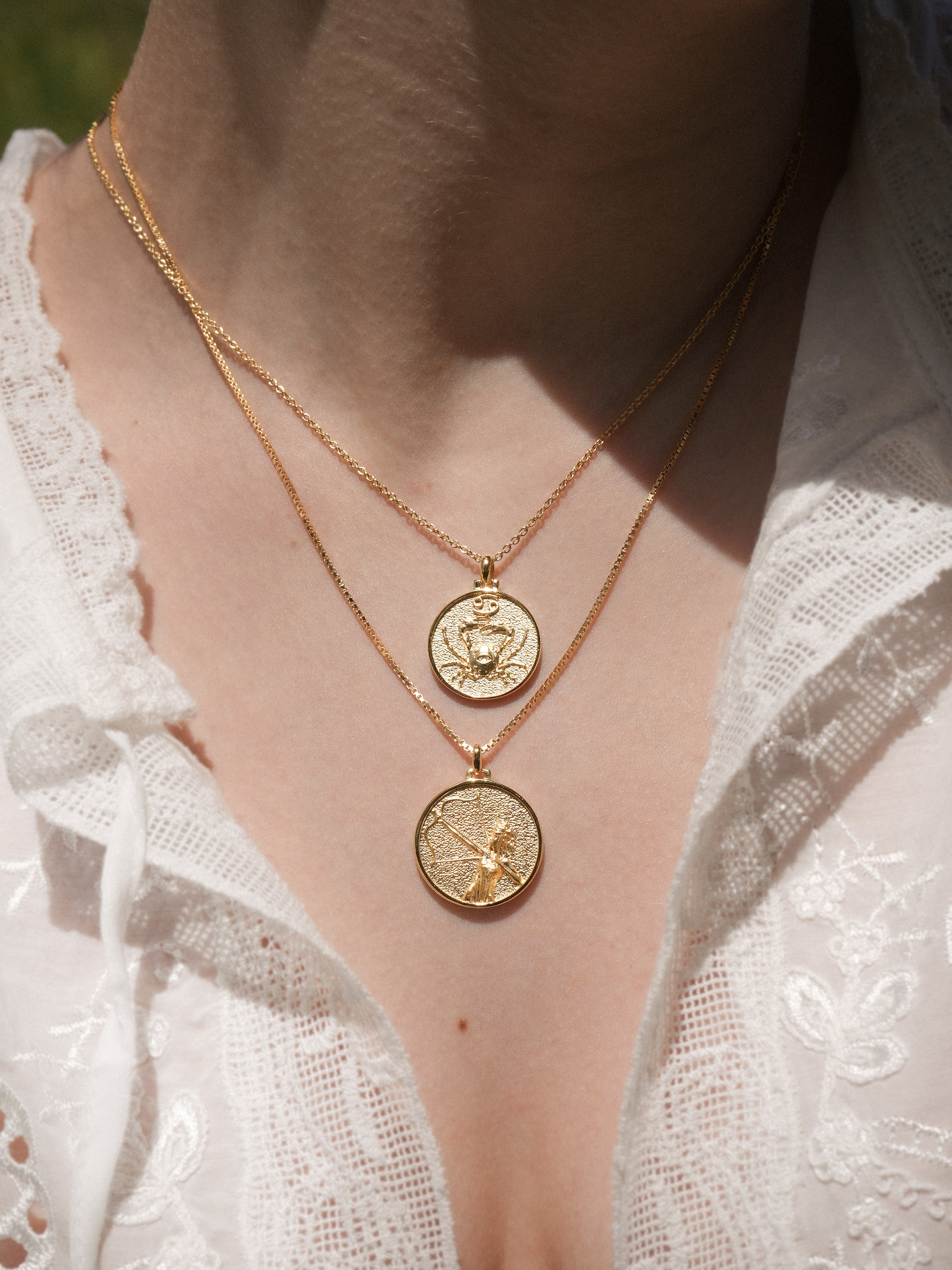 Cancer - Collier - Vermeil