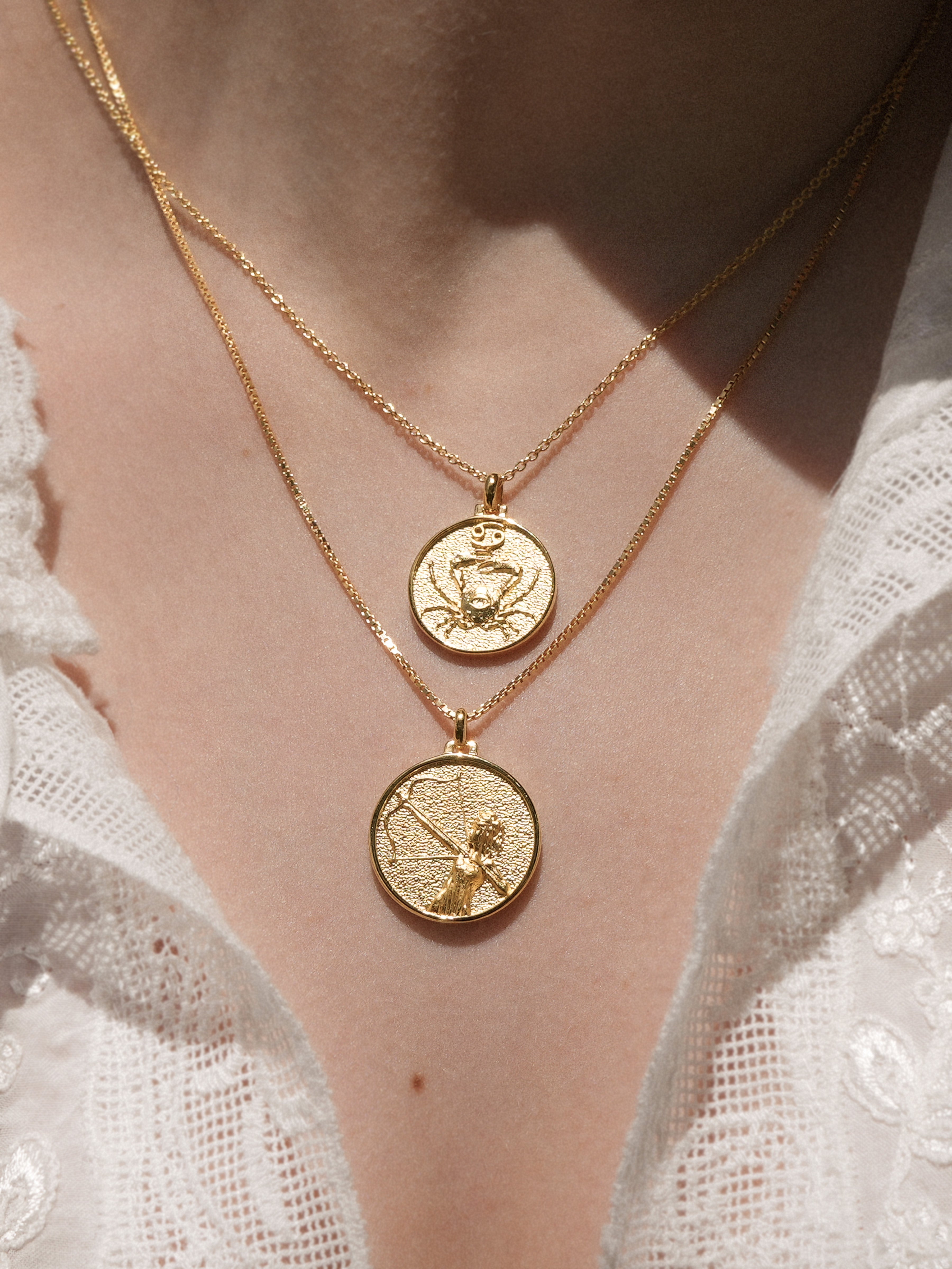 Cancer - Collier - Vermeil