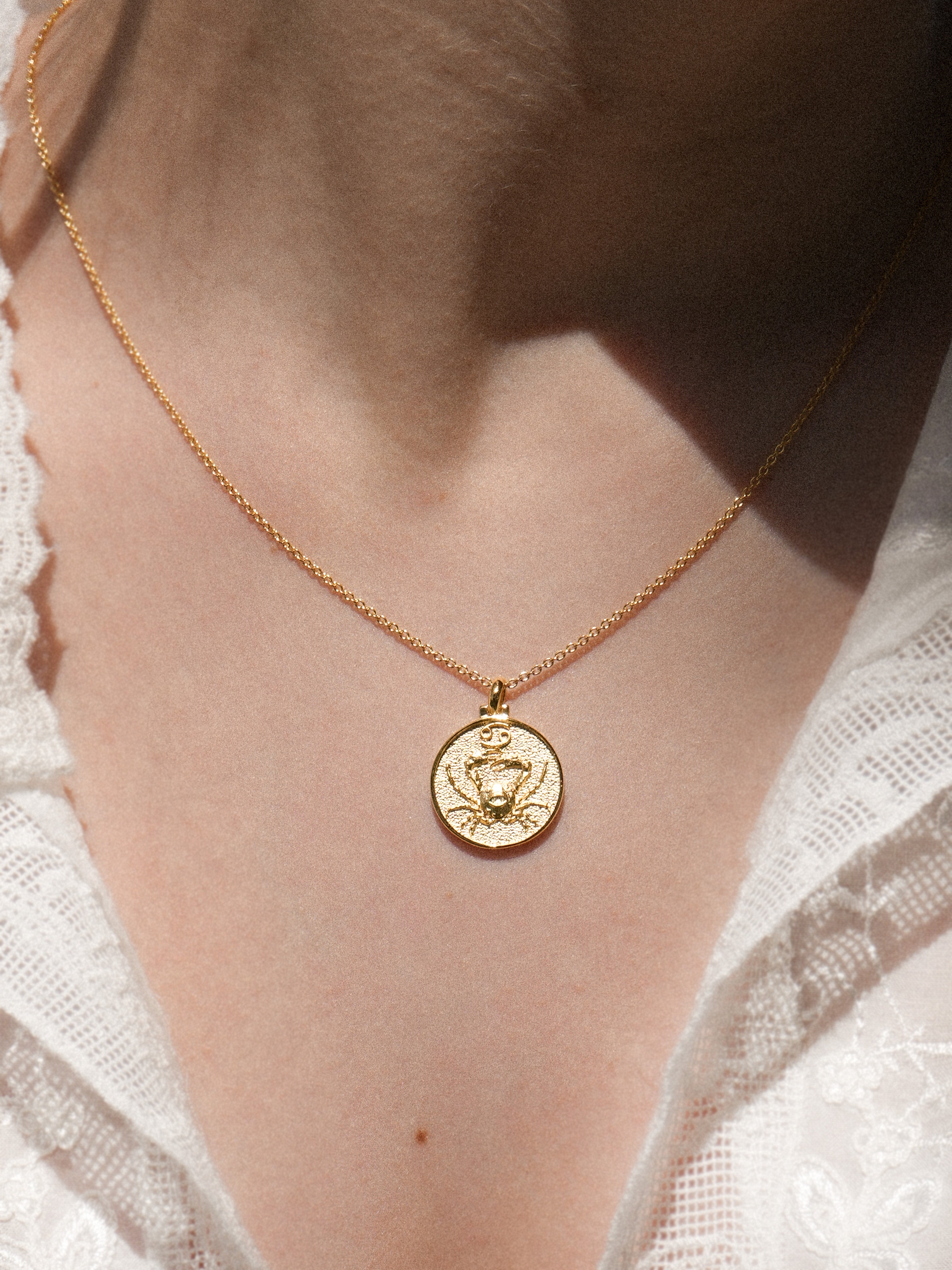 Cancer - Collier - Vermeil