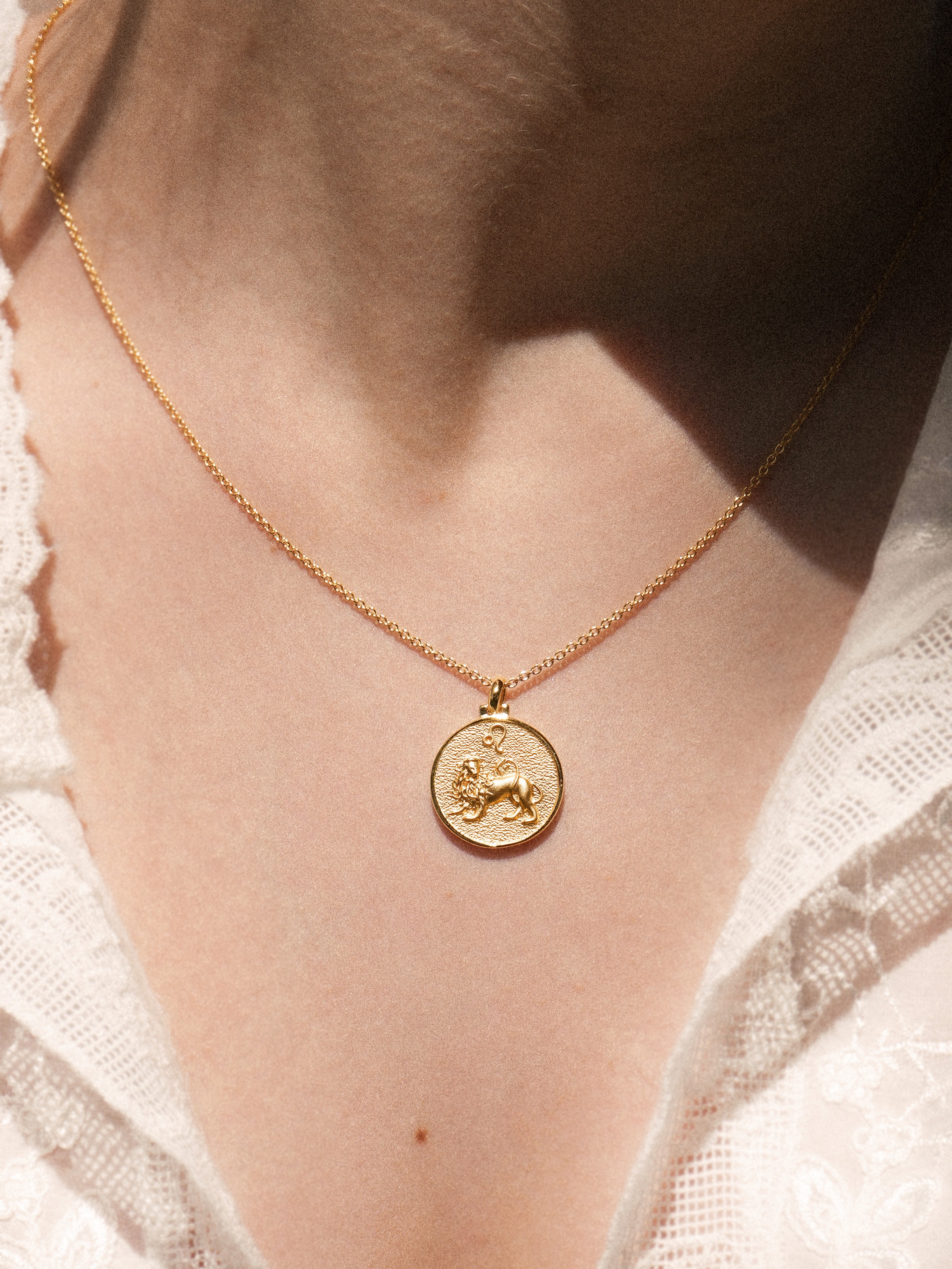 Leo - Necklace - Vermeil