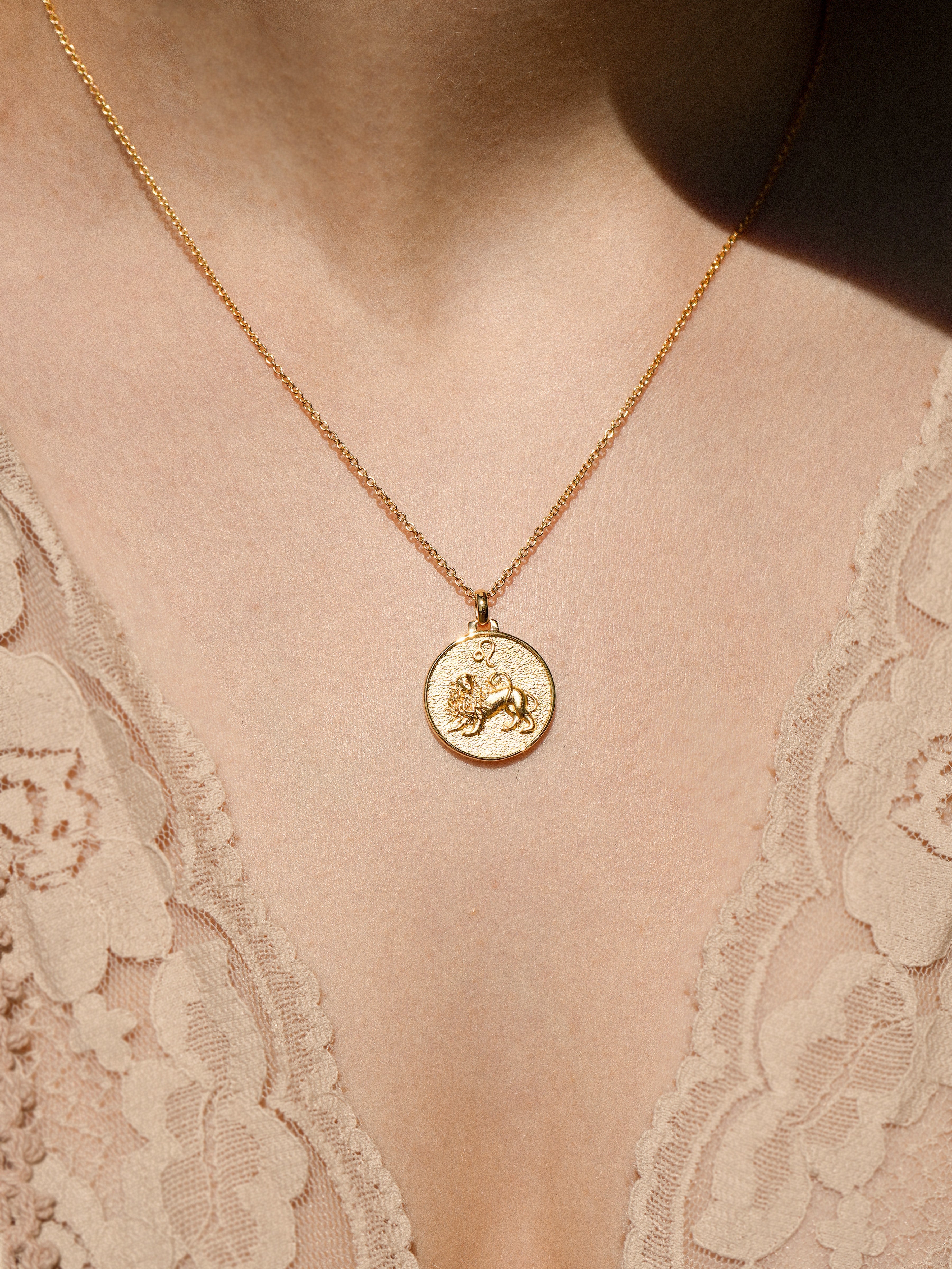Leo - Necklace - Vermeil