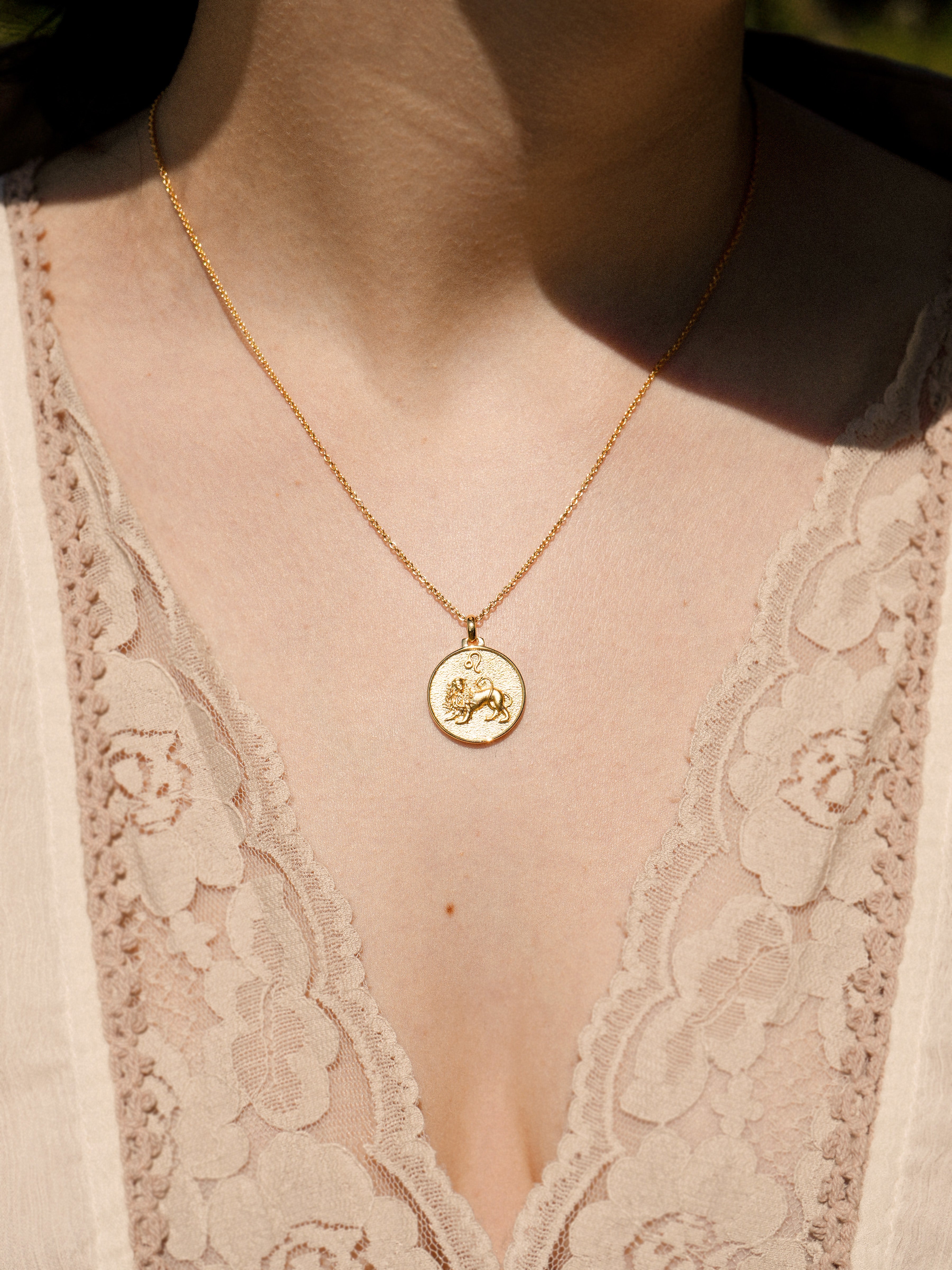 Leo - Necklace - Vermeil