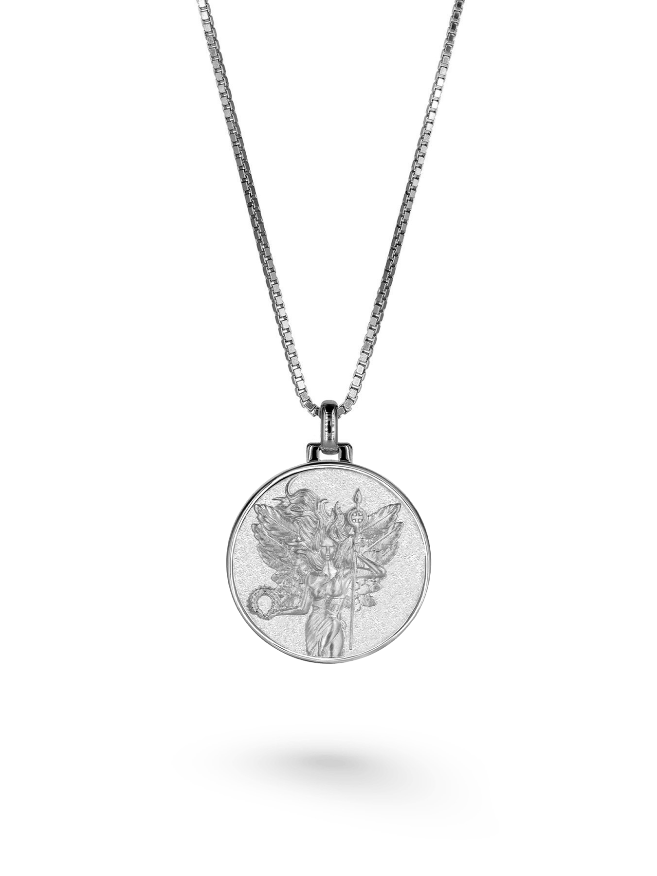 Nike Necklace Silver