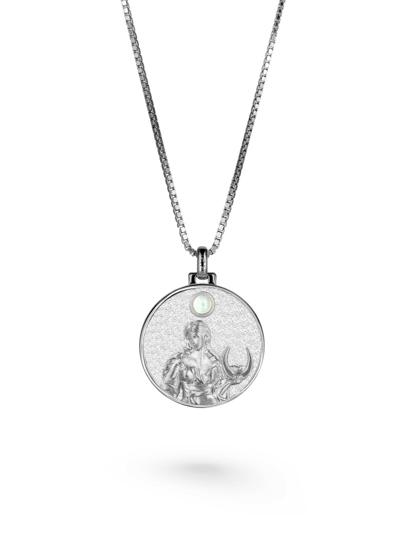 Selene - collier - argent
