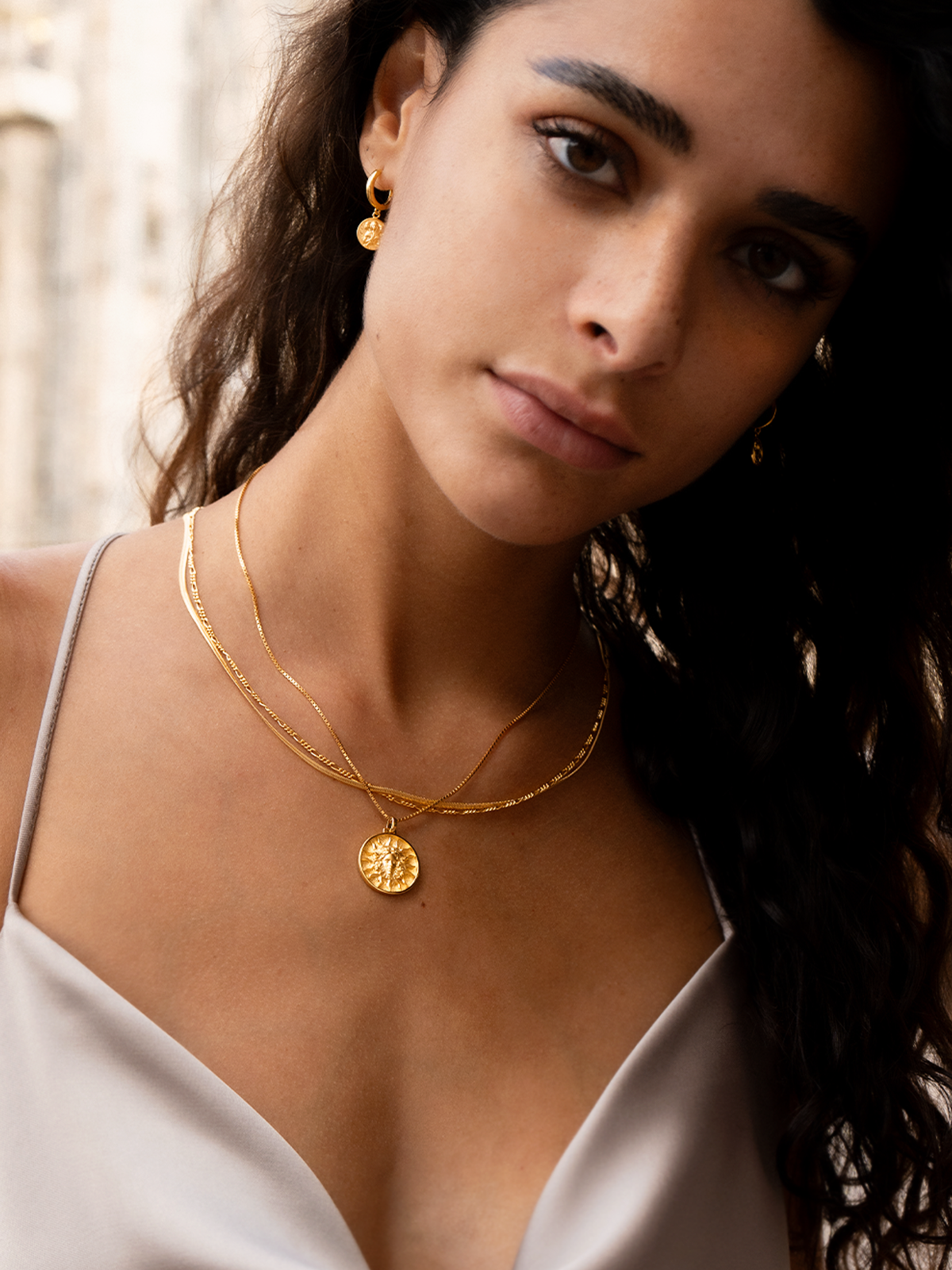 Sól - Collier - Vermeil