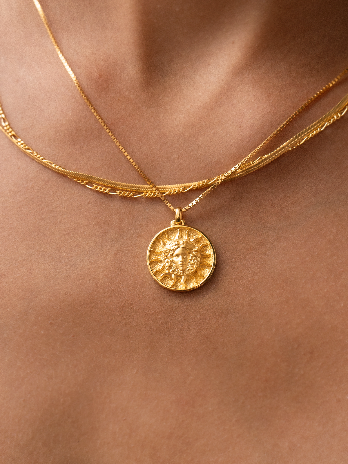 Sól - Collier - Vermeil