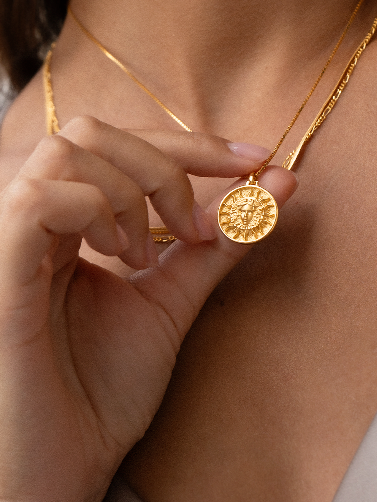 Sól - Collier - Vermeil