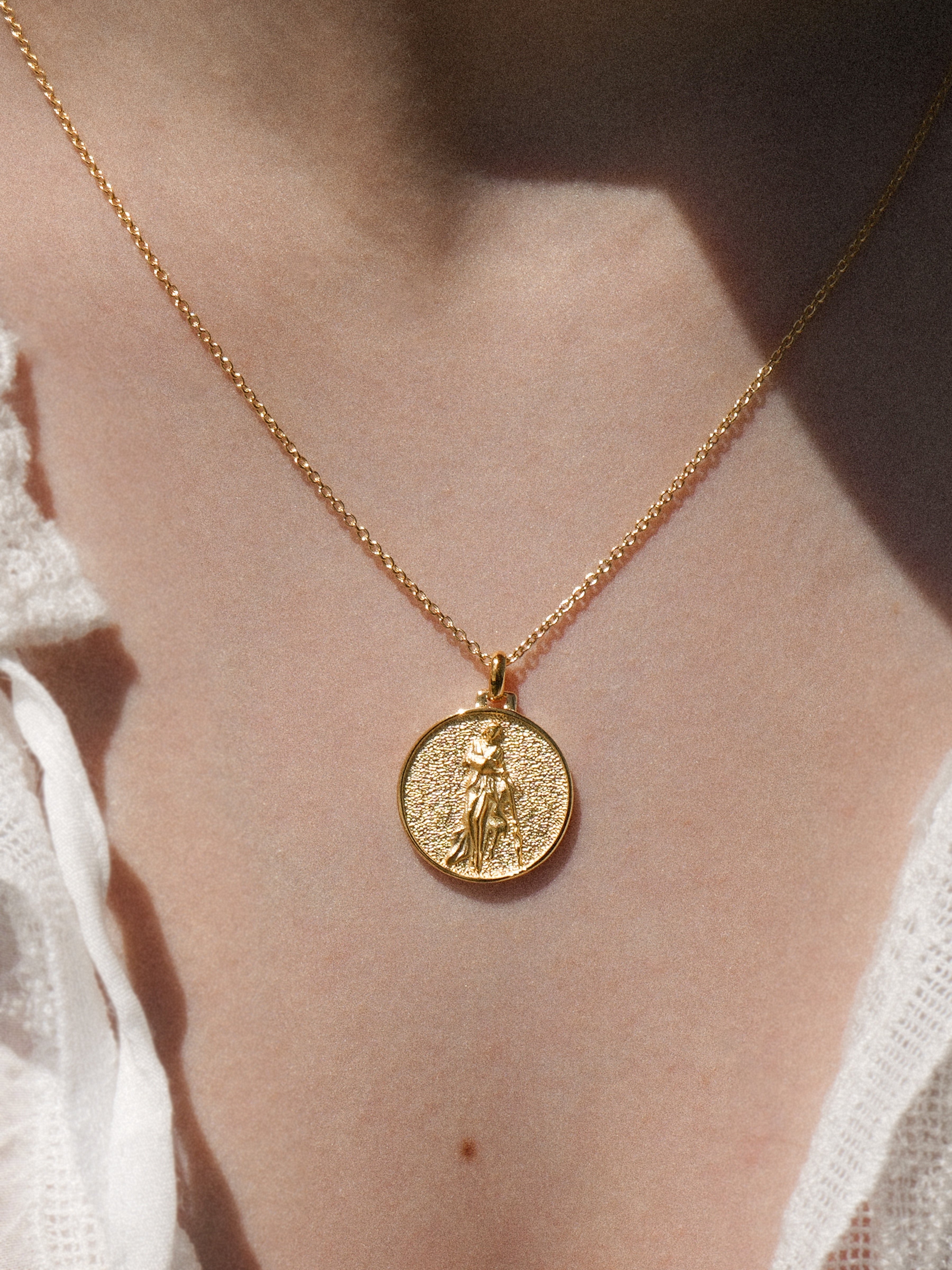 Aquarius - Necklace - Vermeil