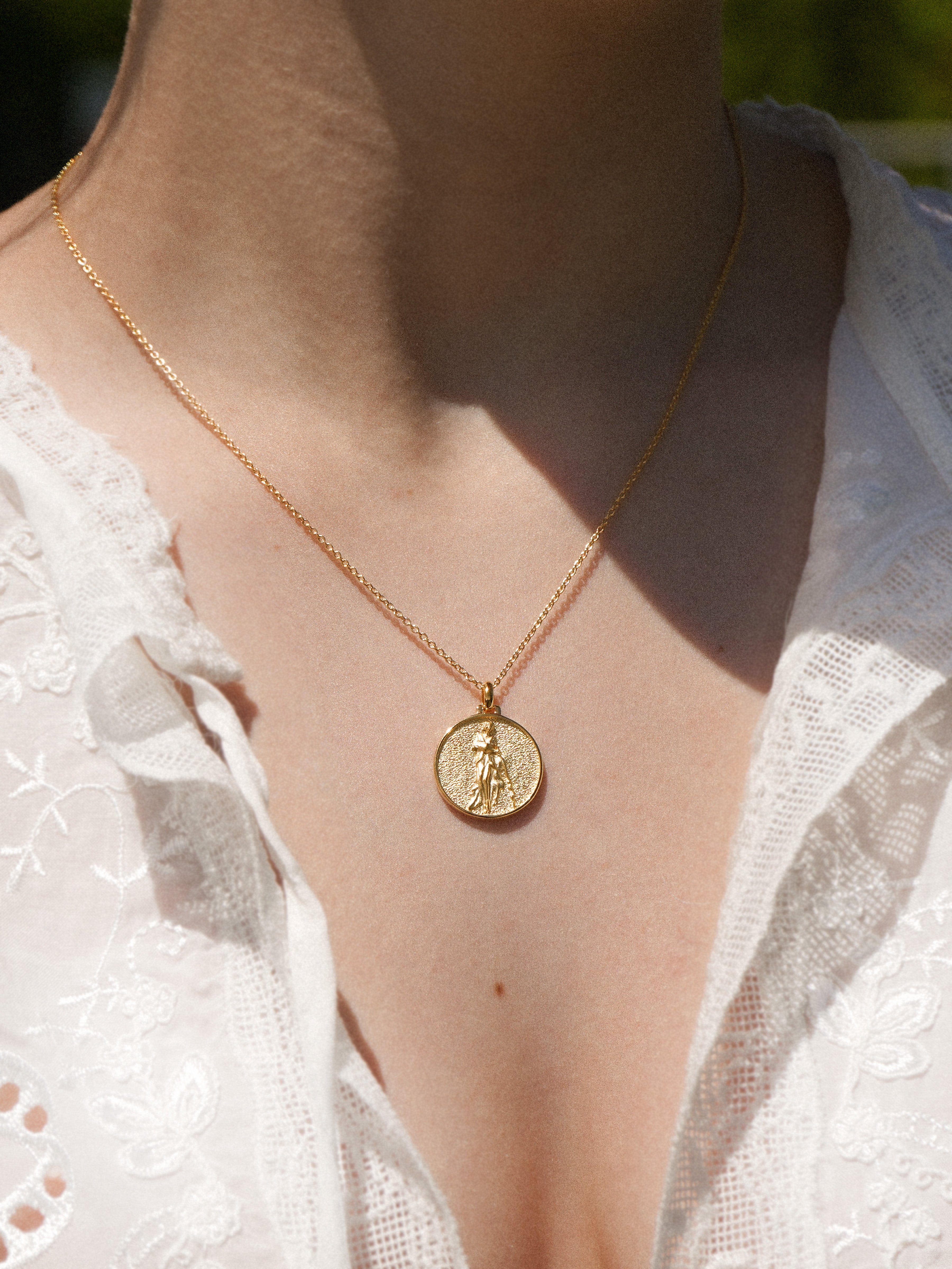 Aquarius - Necklace - Vermeil