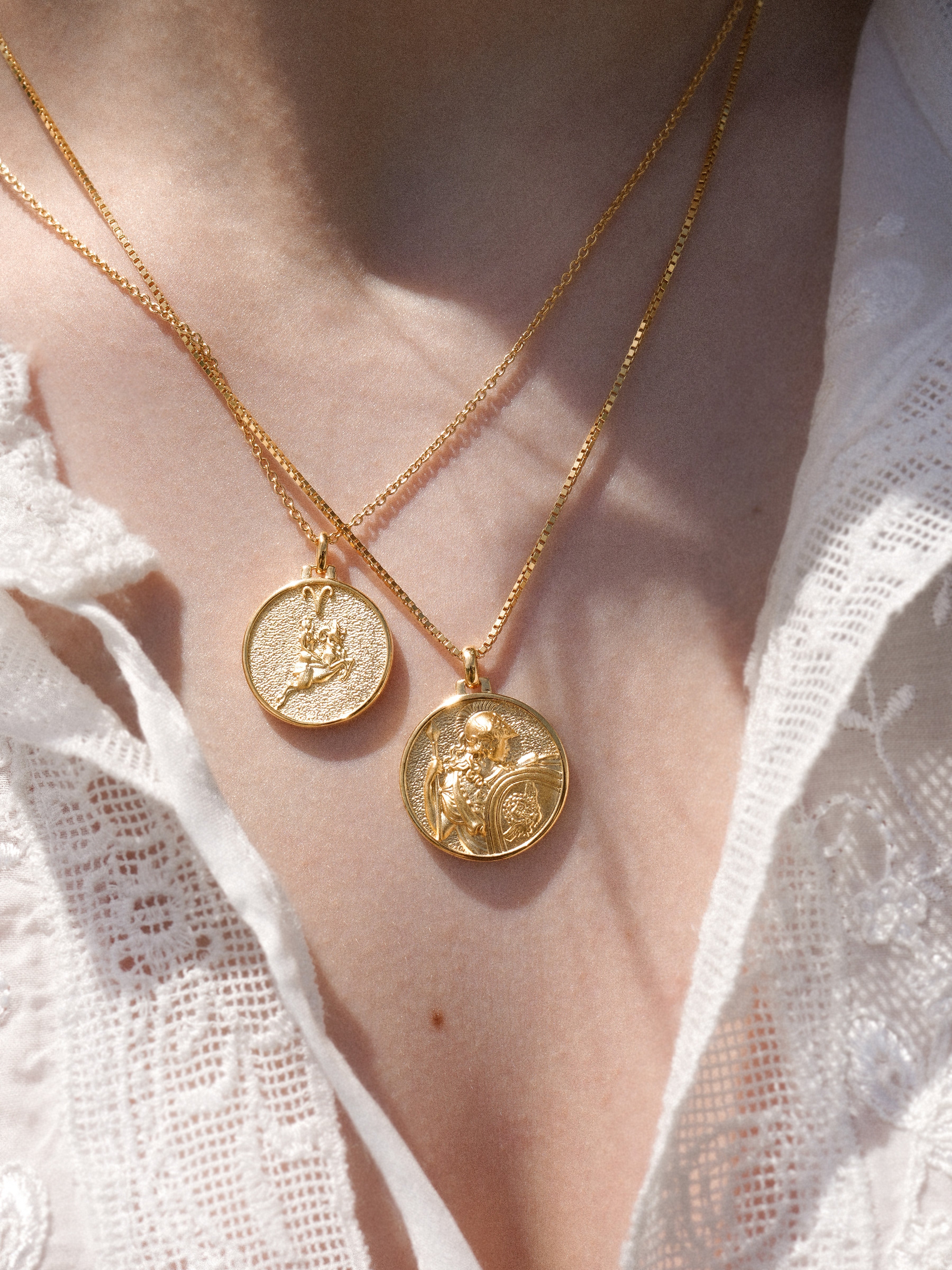 Aries - Necklace - Vermeil