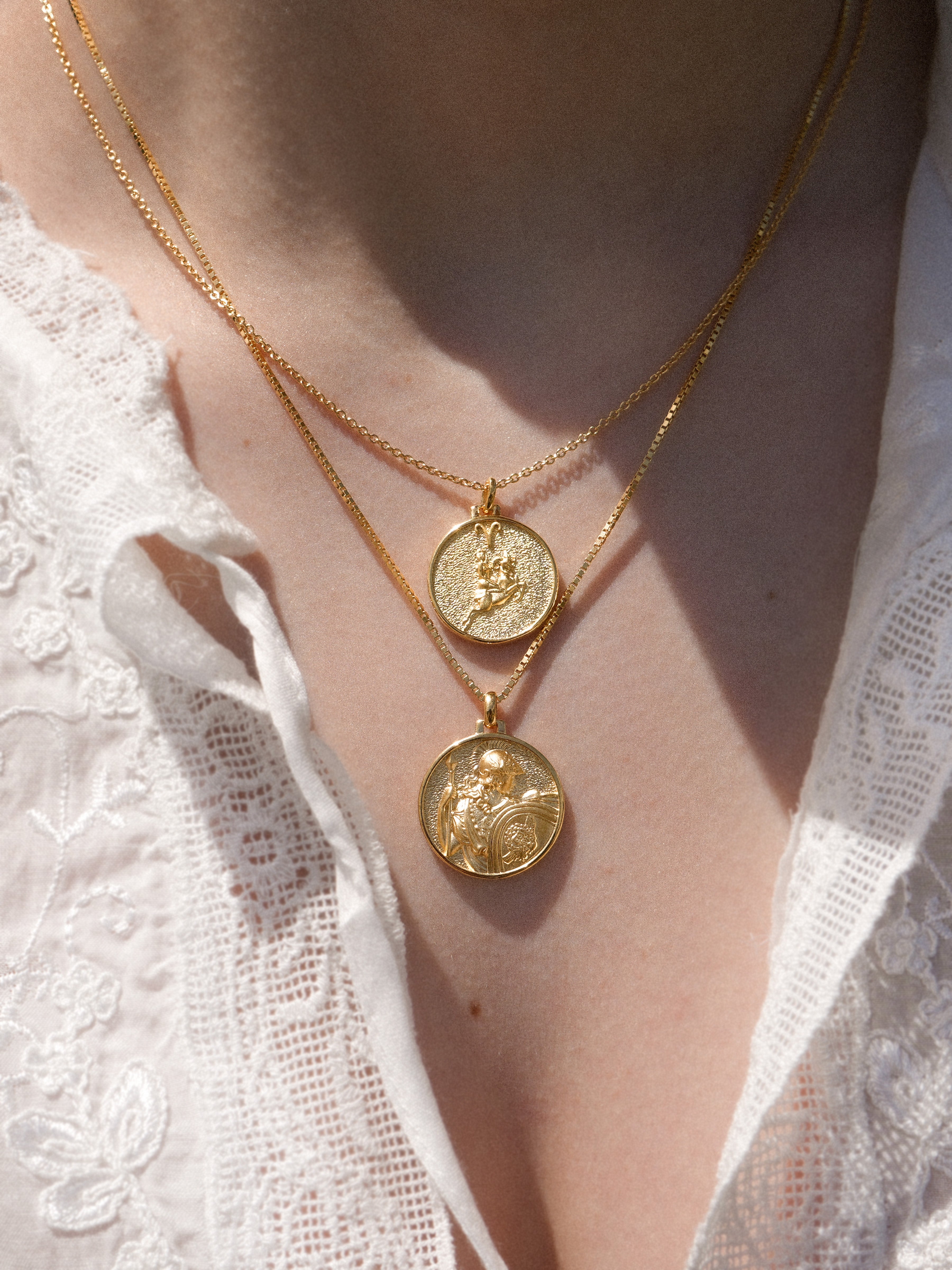 Aries - Necklace - Vermeil