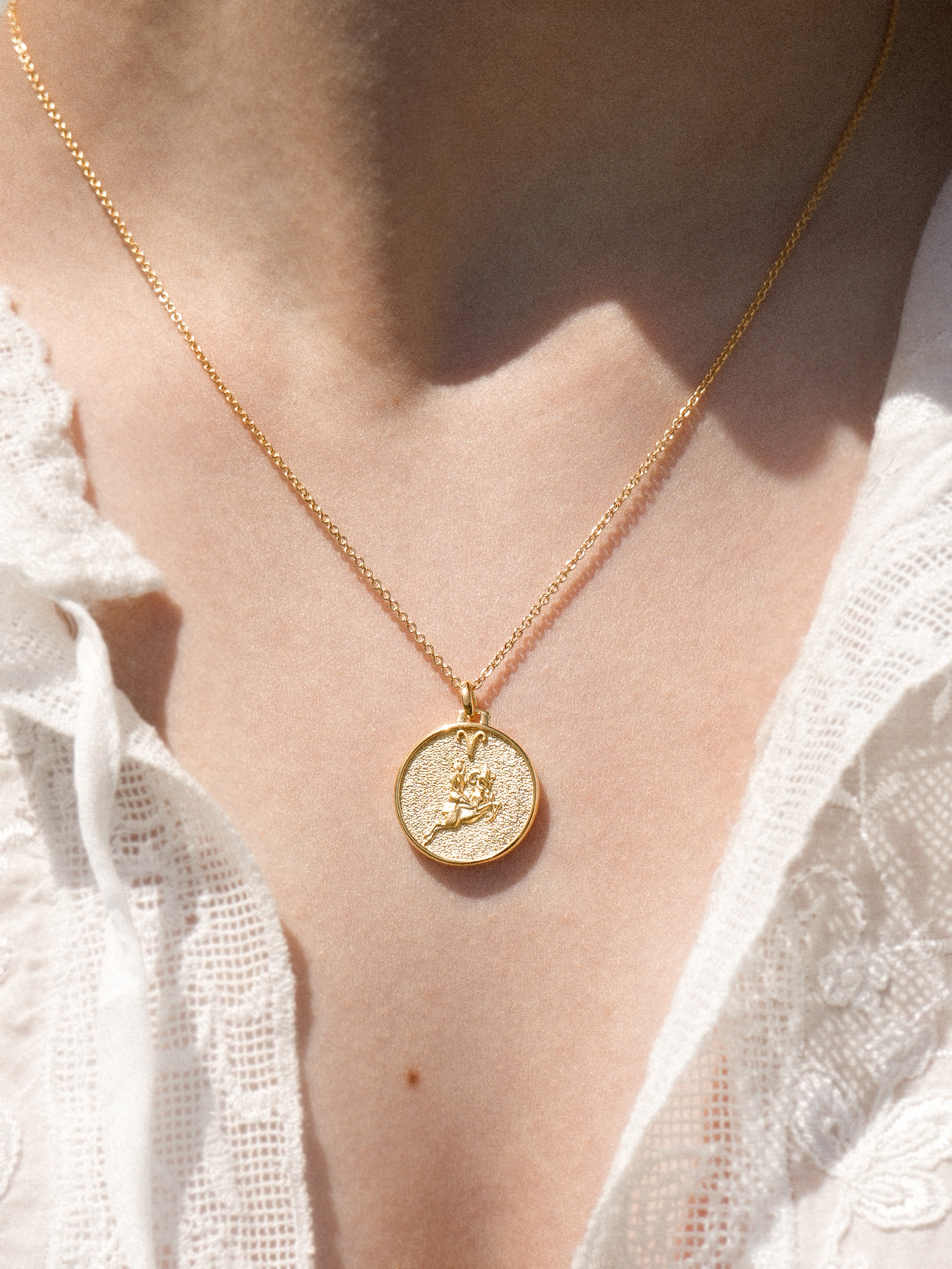 Aries - Necklace - Vermeil
