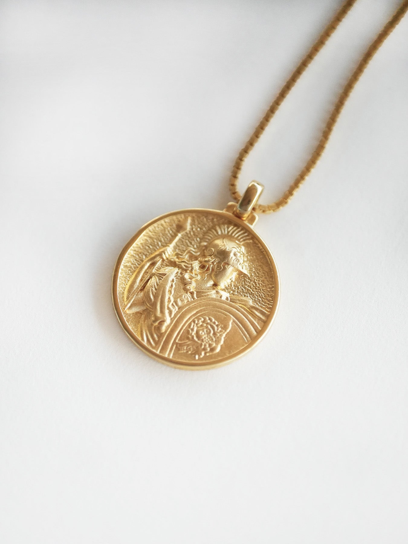 Athena - Collier - Solide - Or
