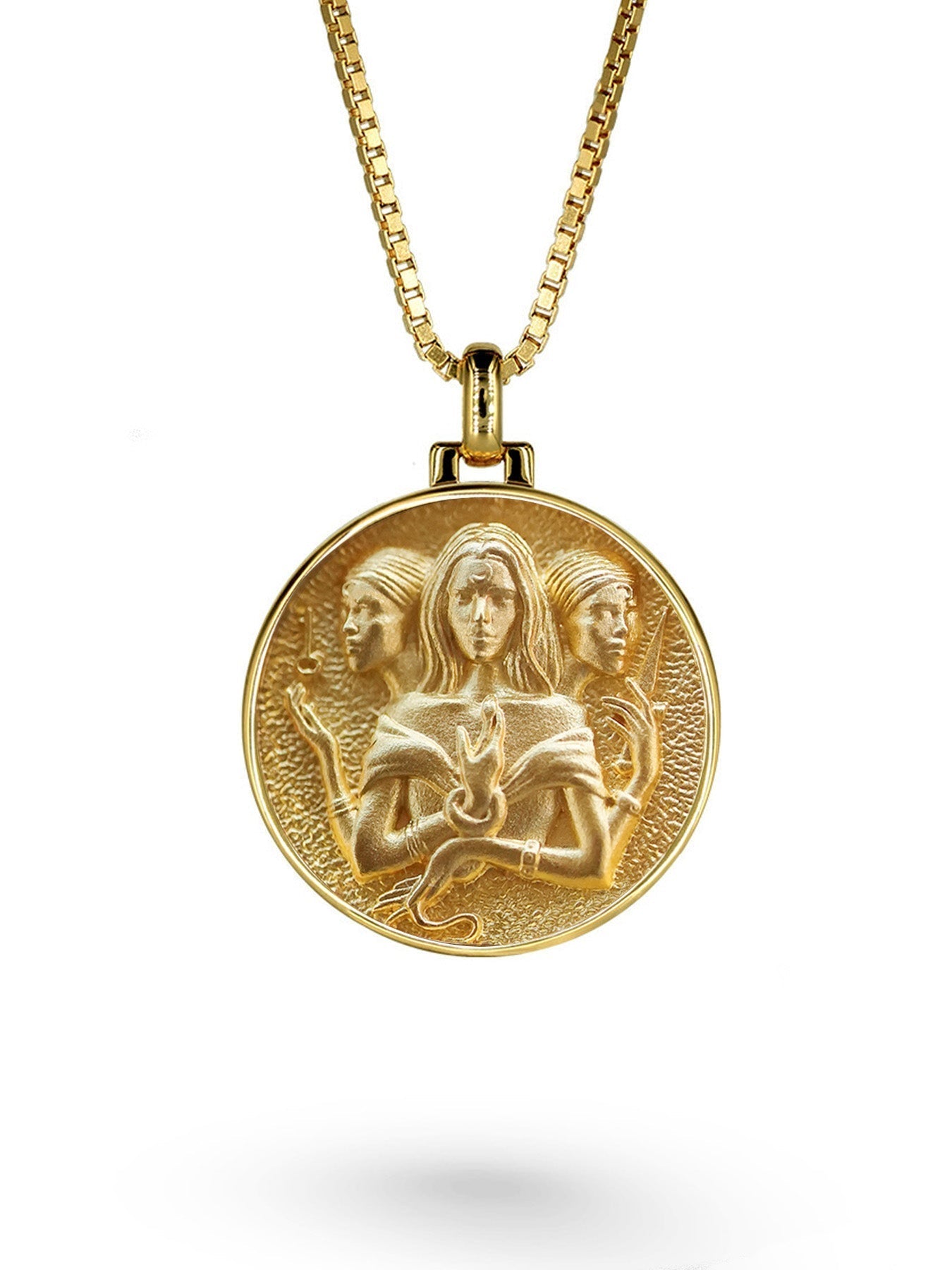 Hécate - Collier - Solide - Or