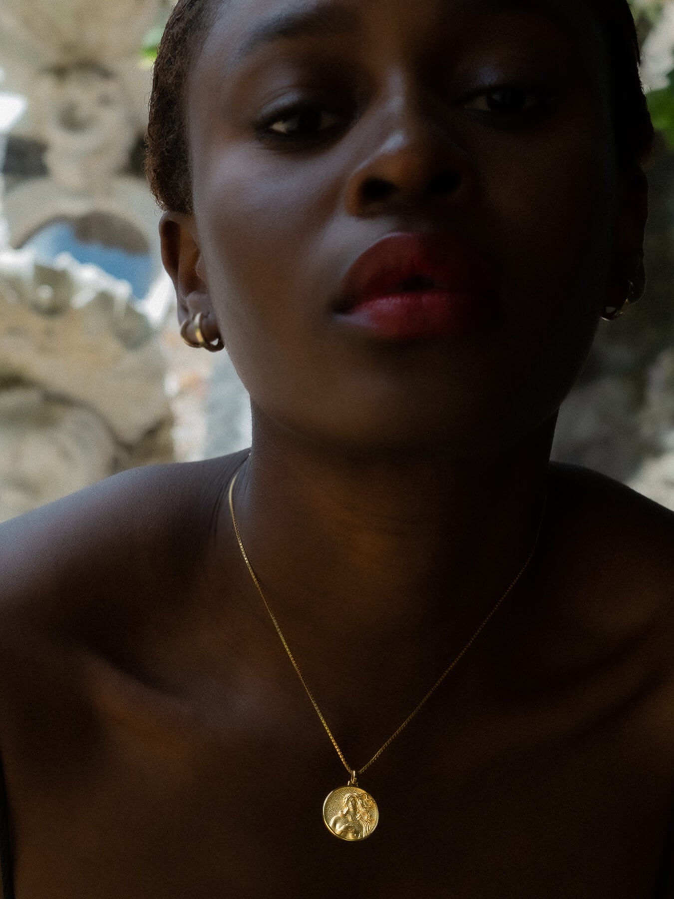 Aphrodite - Necklace - Solid - Gold