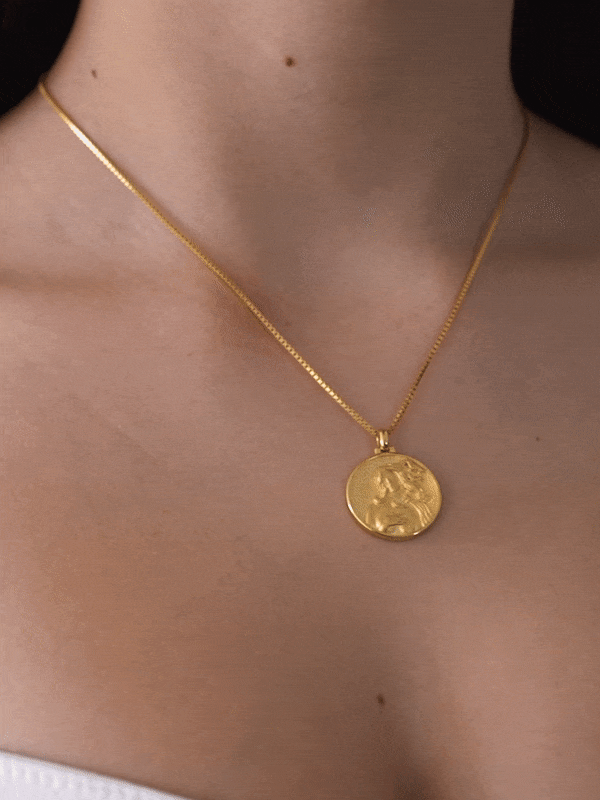Aphrodite - Necklace - Solid - Gold
