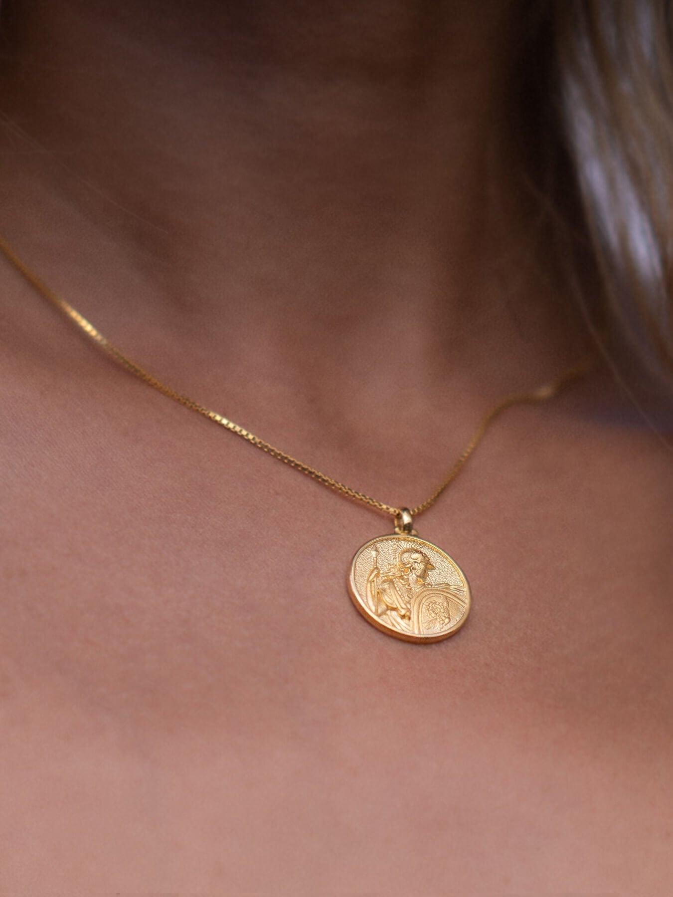 Athena - Collier - Solide - Or