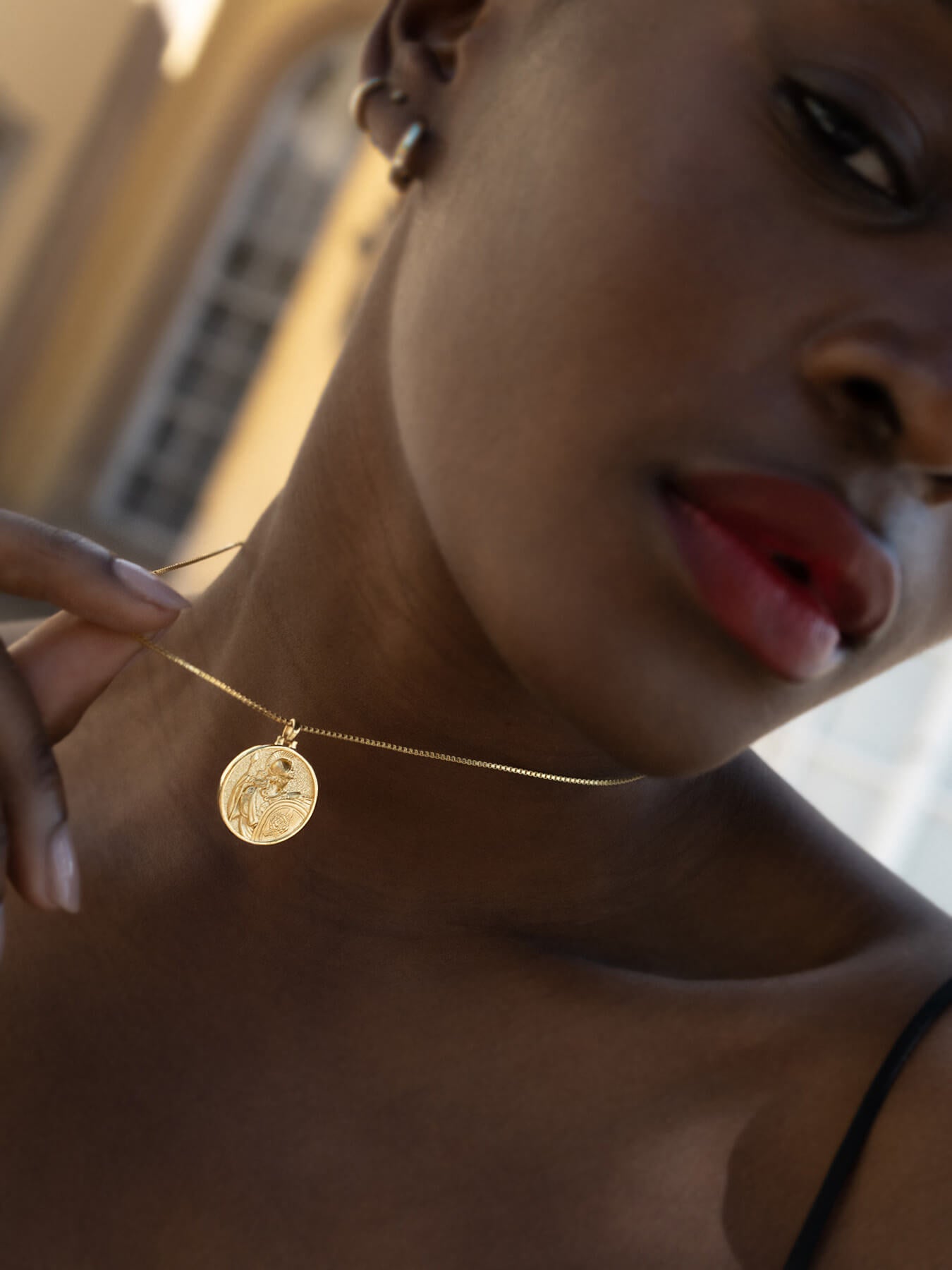 Athena - Halskette - Vermeil