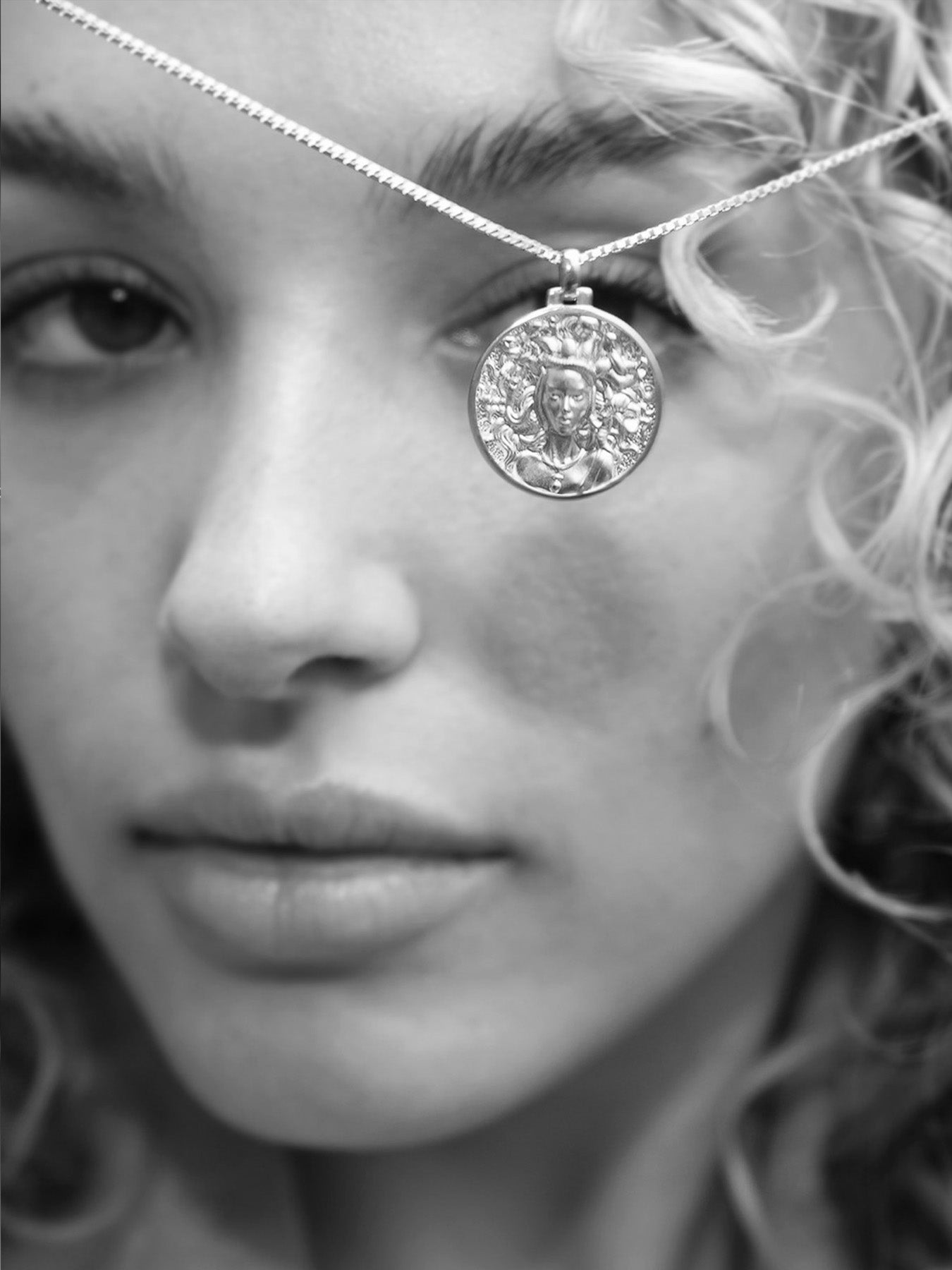 Medusa - Halskette - Silber