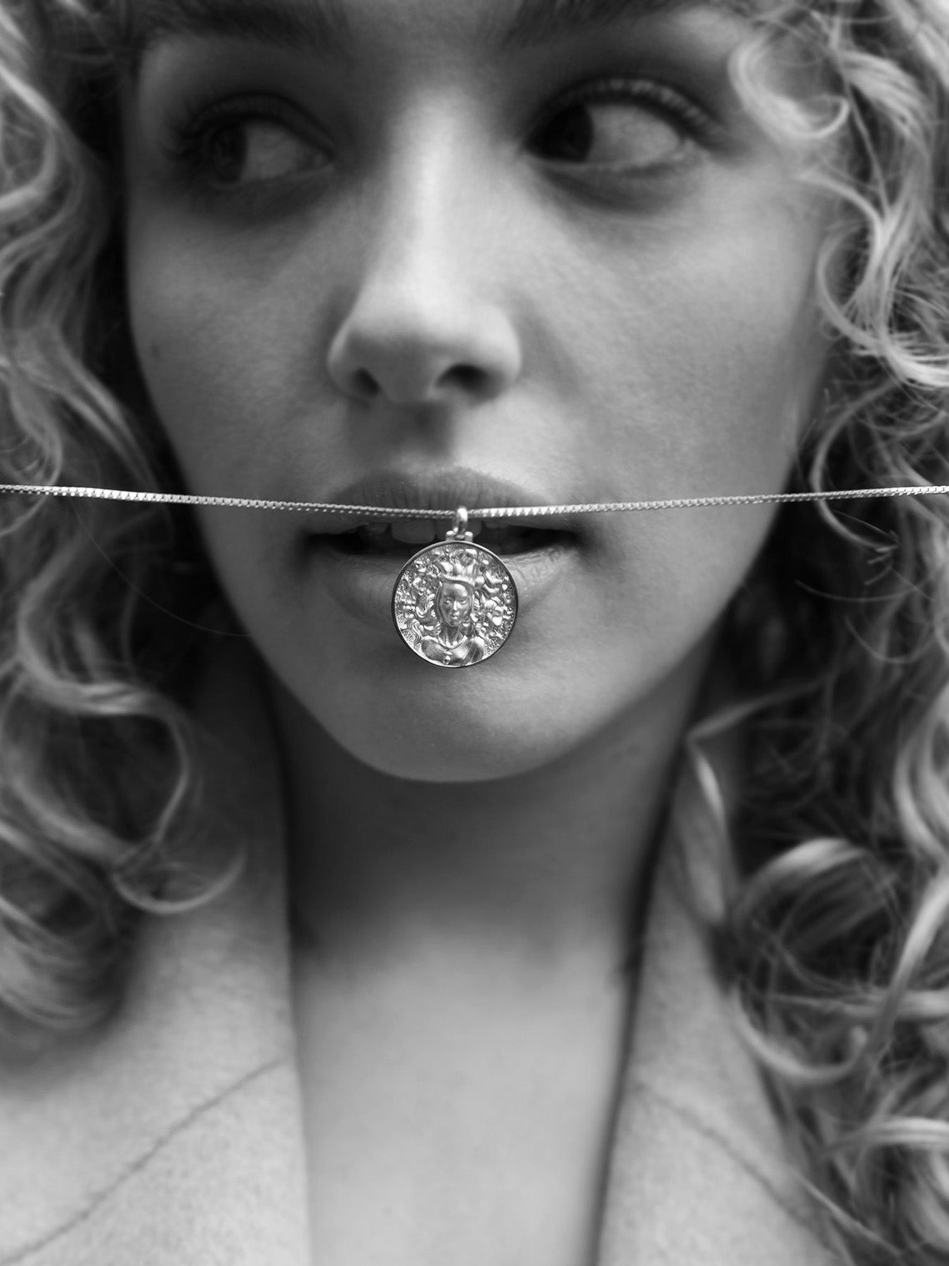 Medusa - Halskette - Silber