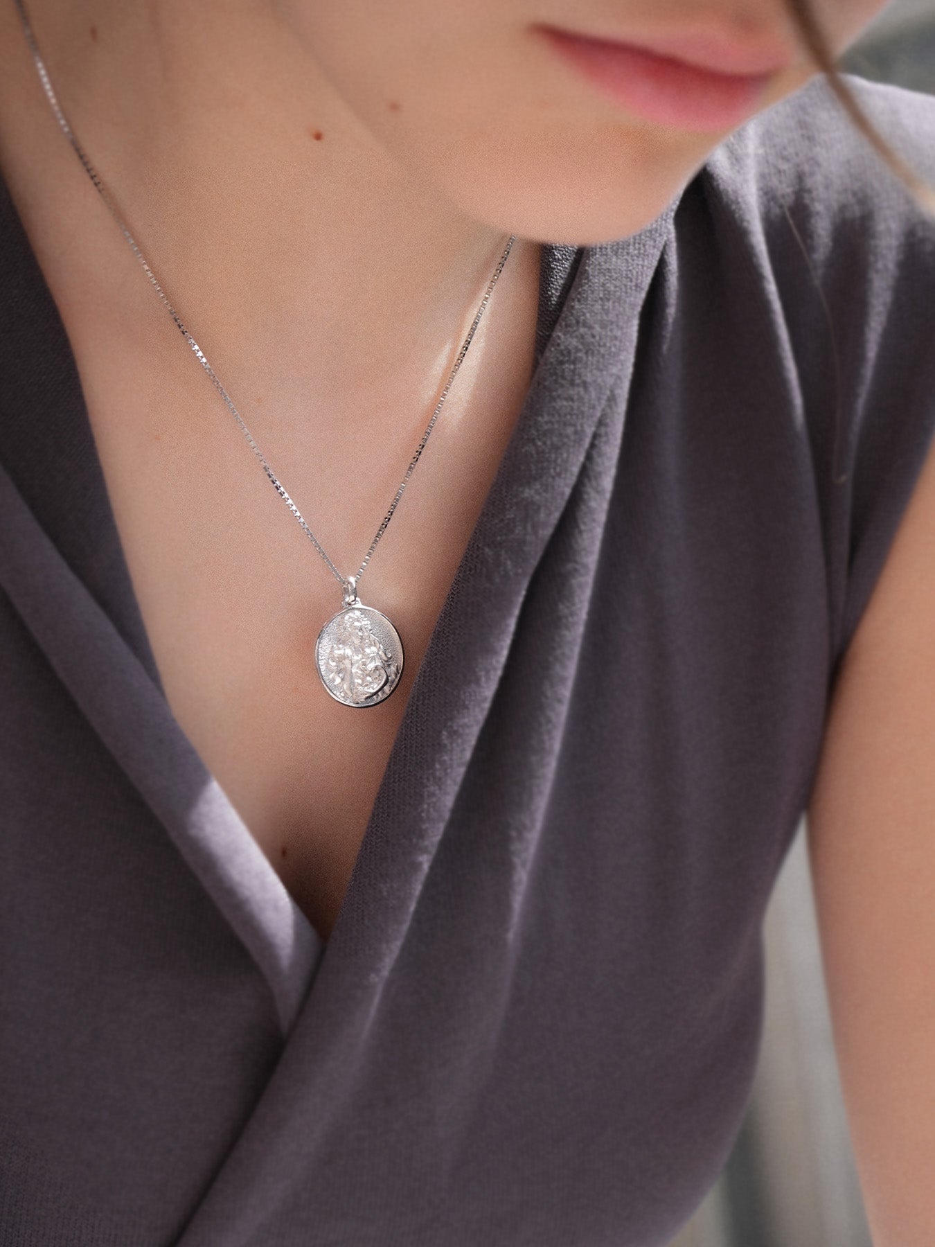 Persephone - Collier - Argent