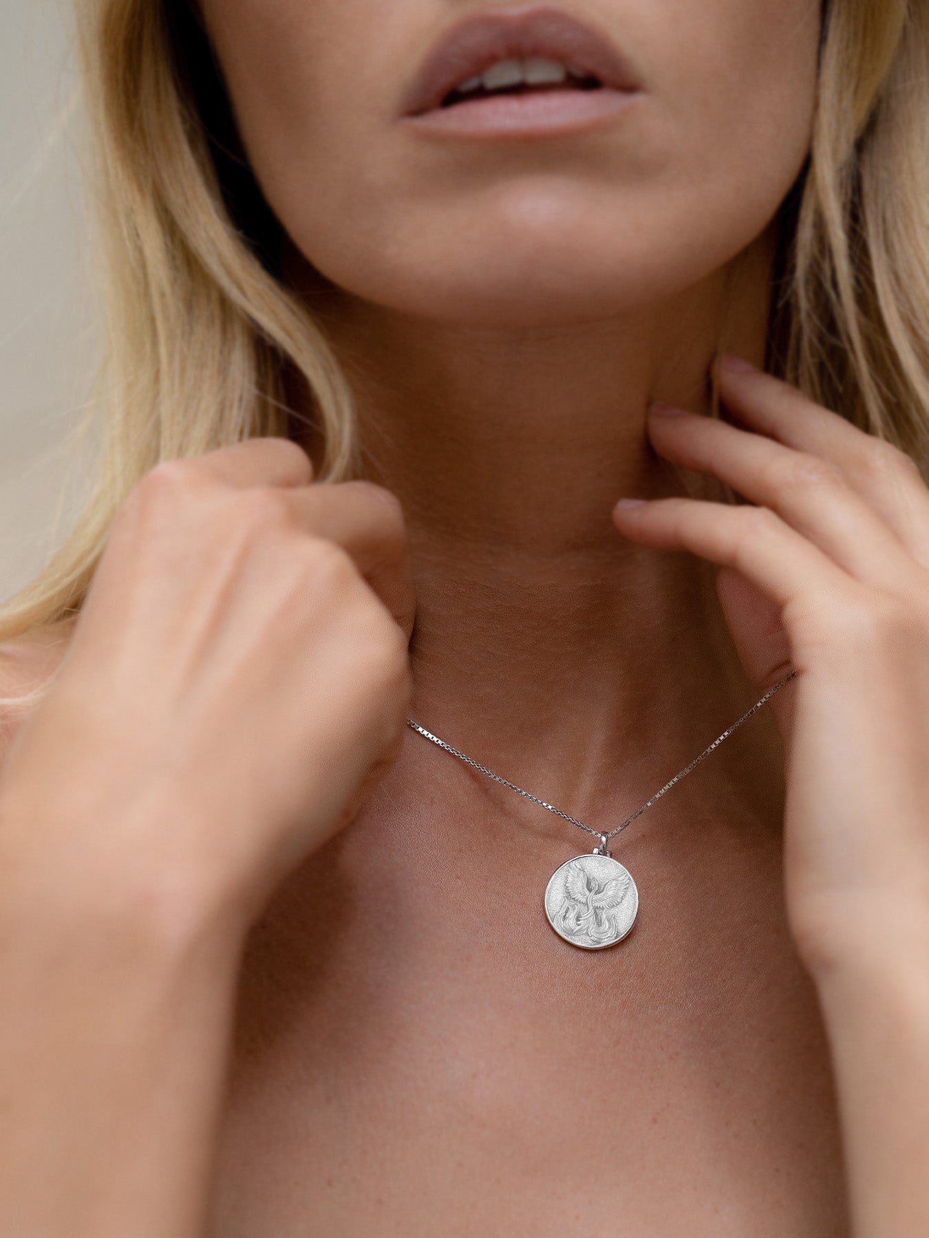 Phoenix - Collier - Argent