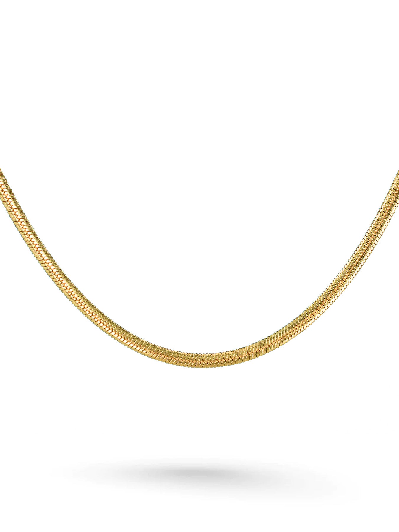 Snake - Halskette - Vermeil