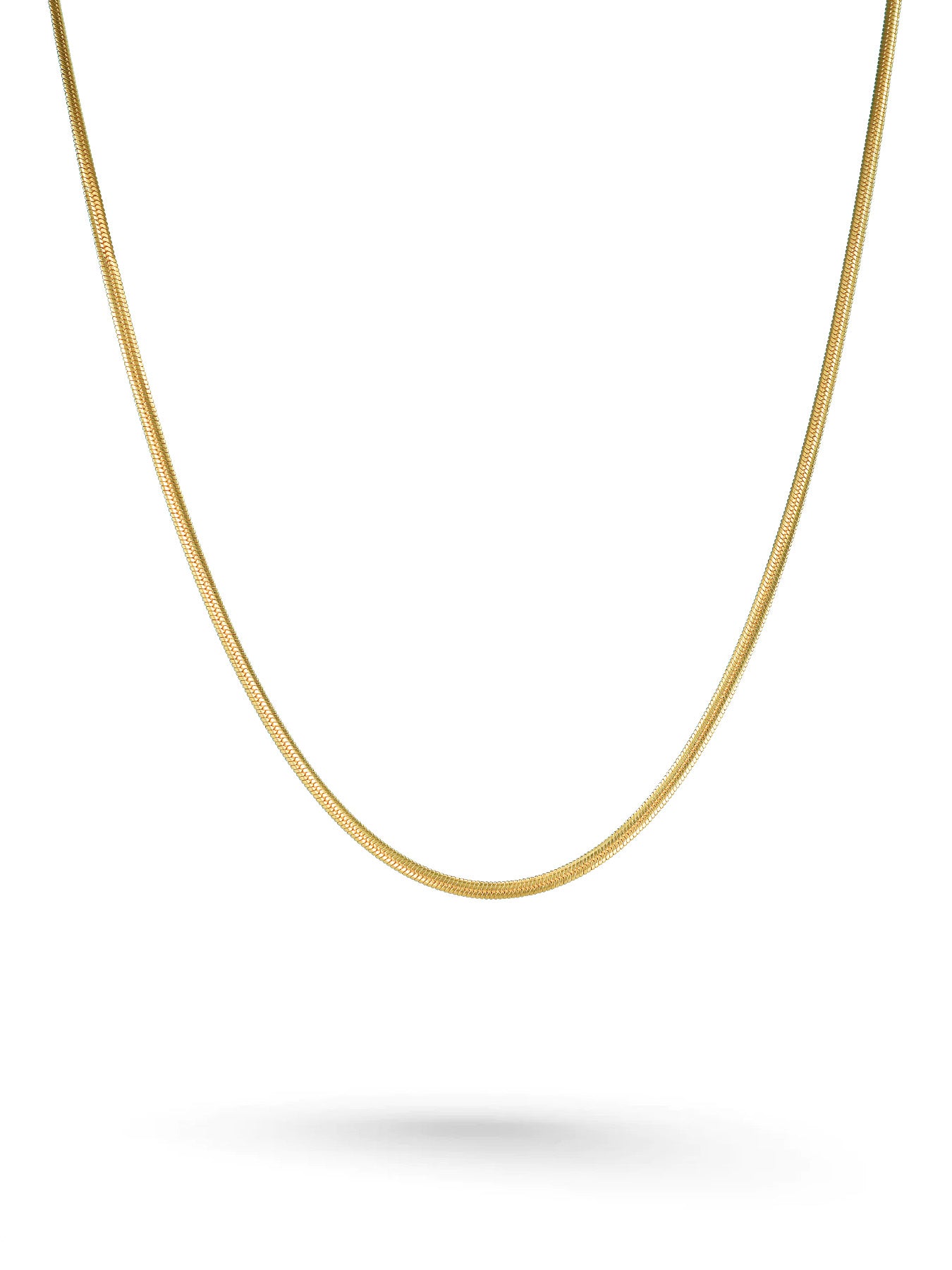 Snake - Halskette - Vermeil