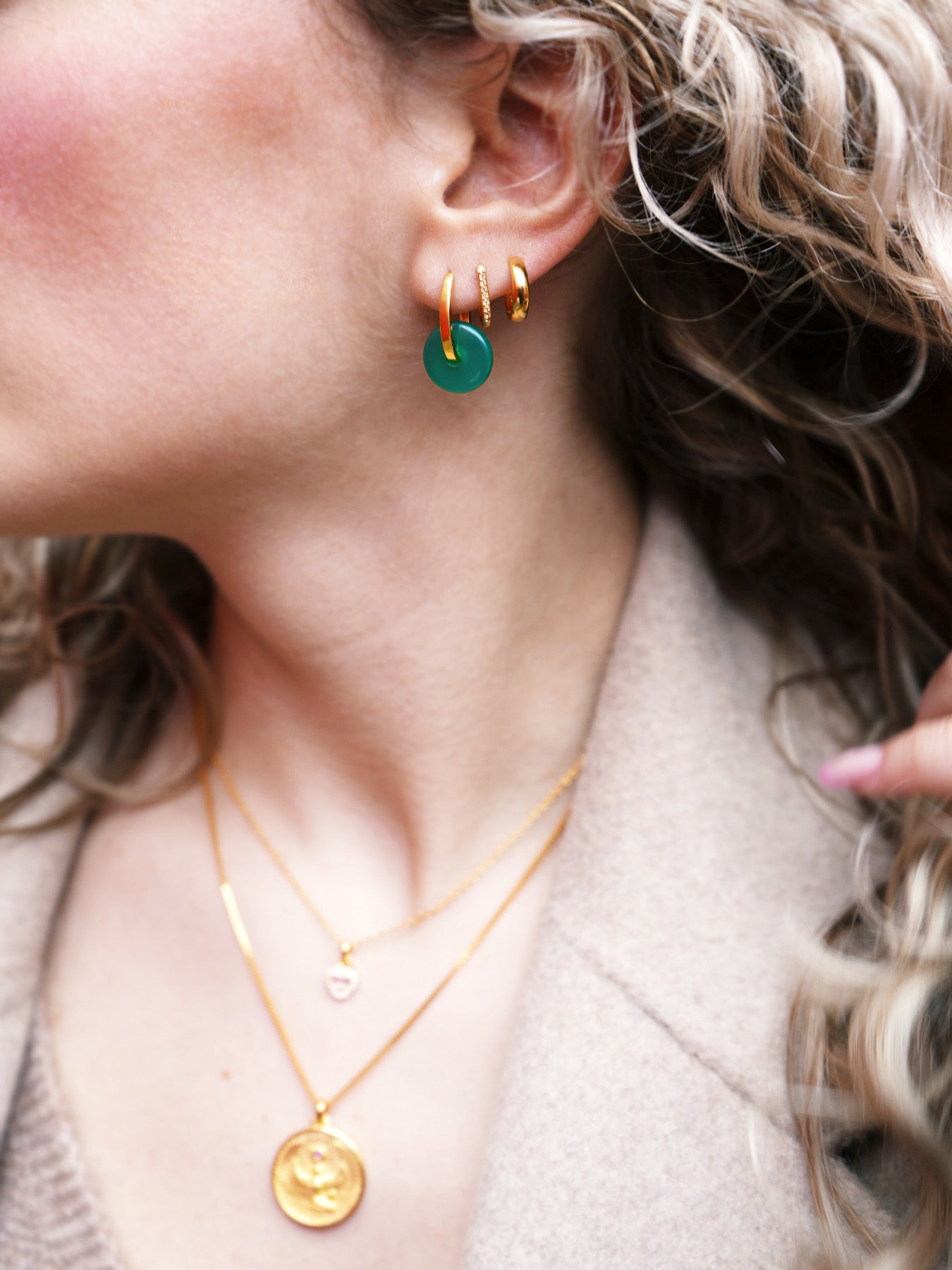 Bold Hoops - Ohrringe - Vermeil